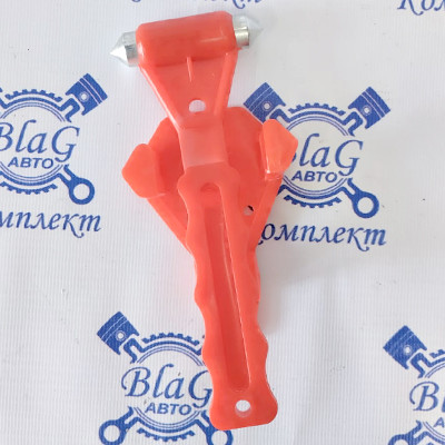 Молоток для стекла аварийный (красный)