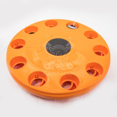 Колпак колеса передний на евродиск 5460-3101060 (к-т 2шт.) (пластик ОРАНЖЕВЫЙ) ТТ-КЛ-ДА-12 (19363)