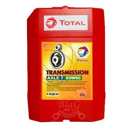 Масло трансмиссионное TOTAL Transmission AXLE 7 80W-90, минер., 20л.