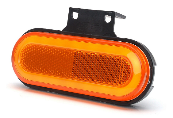 Фонарь габаритный 134-00 желтый универсальный, бегущий 24В (ТАС)