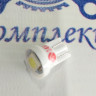 Лампа (светодиод) W5W 24V 5W W2.1x9.5d (белый 1SMD) Диалуч (94319SMD1-24V) ЛДД103-2W