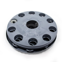 Колпак колеса передний на евродиск 5460-3101060 (к-т 2шт.) (пластик СЕРЫЙ) ТТ-КЛ-ДА-15 (19360)