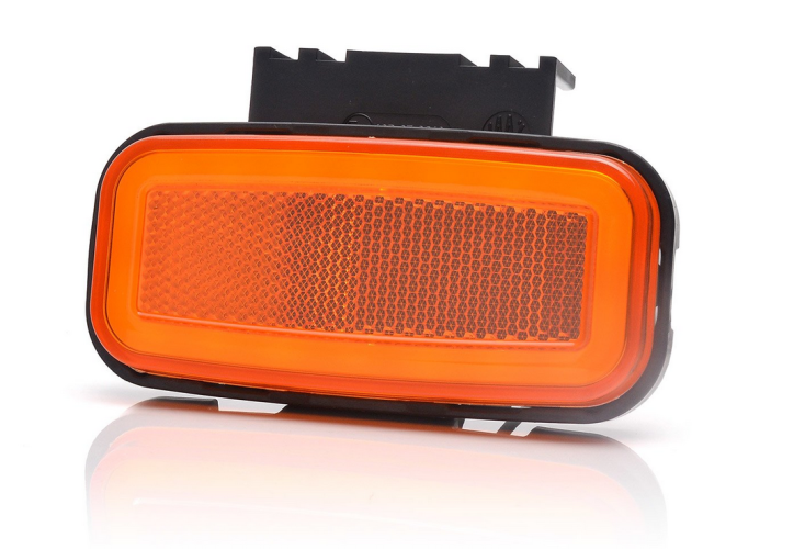 Фонарь габаритный 135-00 желтый универсальный, бегущий 24В (ТАС)