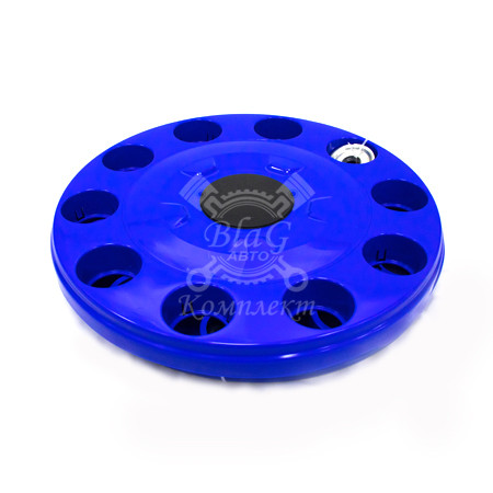 Колпак колеса передний на евродиск 5460-3101060 (к-т 2шт.) (пластик СИНИЙ) ТТ-КЛ-ДА-14 (19362)