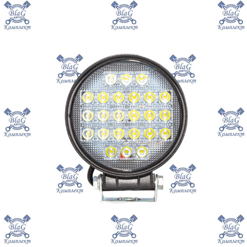 Фара светодиодная 10-30В. 72Вт. 115х42х142мм. 24 изл. / AE72R-24LED-42HC АвтоЭлектрика