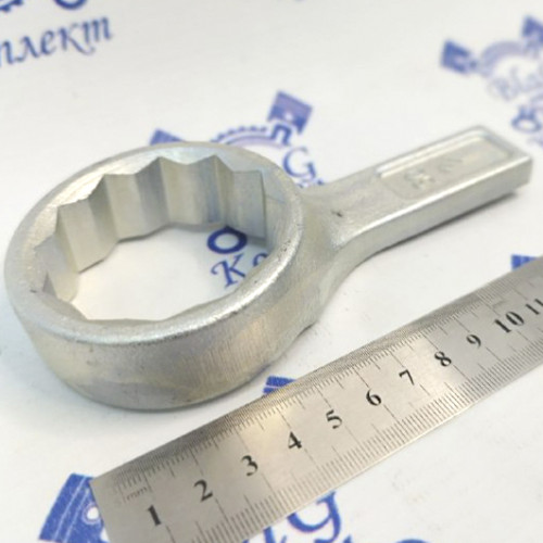 Ключ 50 гаечный кольцевой односторонний коленчатый Ц15хр.бцв L-148мм/ 51720210 "Камышинский завод"