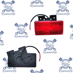 Фонарь габаритный 143-02 Красный универс. неон, с нижней белой подсветкой и кронштейном 24В (ТАС)