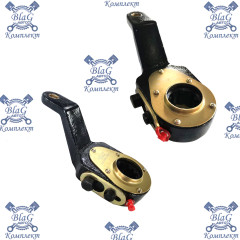 Рычаг регулировочный (трещотка) задний левый широкий шлиц МАЗ / 64221-3501136 "ПРАМО"