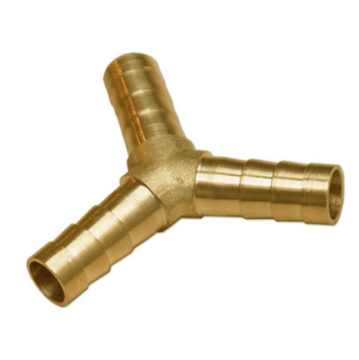 Наконечник соединительный тройной D6-D6-D6 (под шланги) Y-образный метал. (6108)