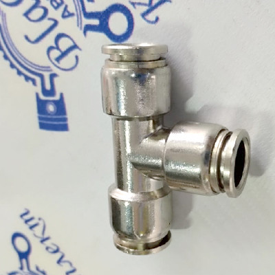 Фитинг металлический тройной Ф12 (н/в) MPUT12