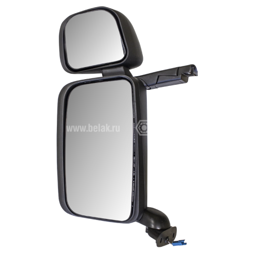 Зеркало зад. вида в сб. с обогревом SCANIA левое (OEM № 1723518) "БелАК" (80165)