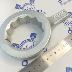 Ключ 65 гаечный кольцевой односторонний коленчатый Ц15хр.бцв L-173мм/ 51724210 &quot;Камышинский завод&quot;