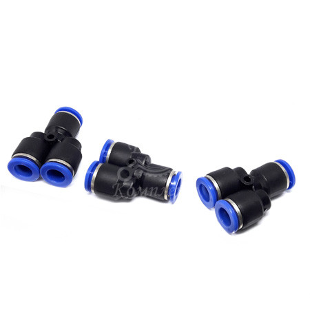 Фитинг пластиковый (Y-образный, тройник) Ф12 мм