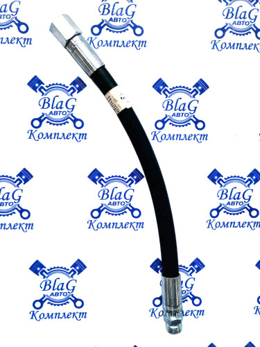 Шланг высокого давления ГУР КАМАЗ-Евро L=350 (гайка S22 + штуцер М18) / 65115-3408020-60