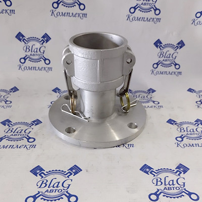 Камлок тип FC AL200 2" (50мм) (розетка с фланцем)