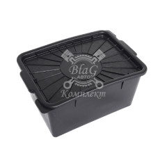 Контейнер для дренажных ловушек арт. 00-00000202 / 37х30х20см, 18л. (черный)