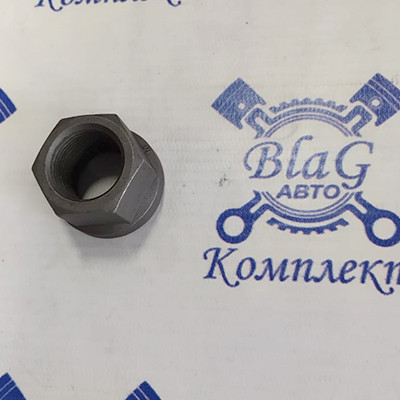 Гайка М22х1,5 стремянки (с юбкой и насечкой) КАМАЗ, КраЗ, ПАЗ / 348002-П29