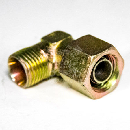 Штуцер - Угол М16-(М16 гайка) 1047 (17651)