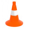 Конус дорожный 320 мм мягкий, 1 светоотражающая полоса КС-1.6