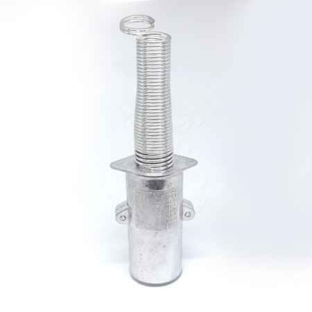 Евроразъем эл. одинарн. металл. S-Tipe (вилка) винтовой уплотнитель (18076)