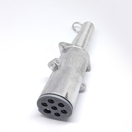 Евроразъем эл. одинарн. металл. S-Tipe (вилка) винтовой уплотнитель (18076)