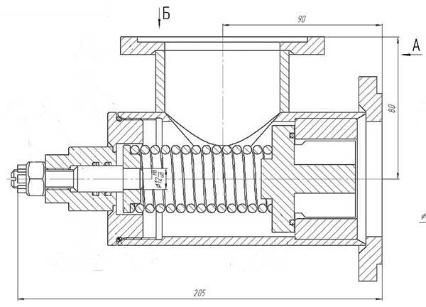 Клапан предохранительный 461026-4218060