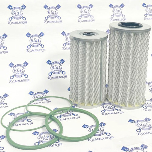 Комплект элементов масляного фильтра с РТИ / 7405-1017040+7405-1012040 (МЭФ19/МЭФ20) SEDAN