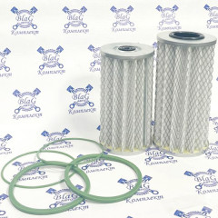 Комплект элементов масляного фильтра с РТИ / 7405-1017040+7405-1012040 (МЭФ19/МЭФ20) SEDAN