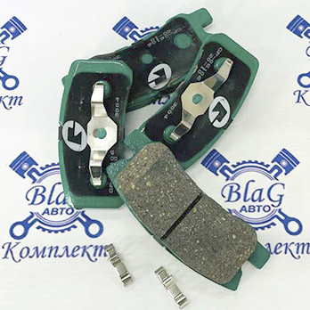 Колодки тормозные дисковые G-brake GP06106/PF3450/PN3450