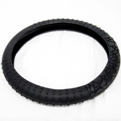 Оплетка на руль (силикон) Черный H-F-02 (16688)