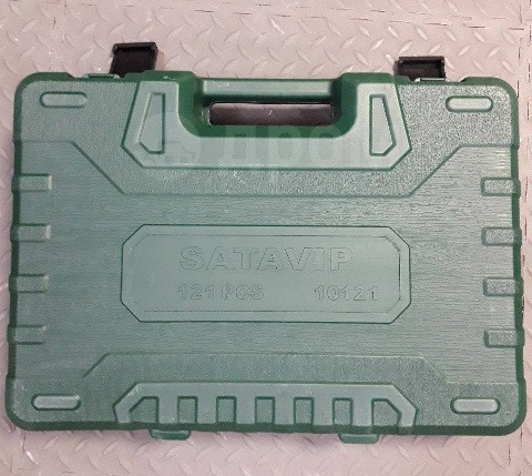 Набор ключей 121пр. SATAVIP (зел.)