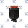 Фара светодиодная 12/24В. 20Вт. 130х30х100мм. 16 изл. с маяком / AE20S-16LED-PC-WR АвтоЭлектрика