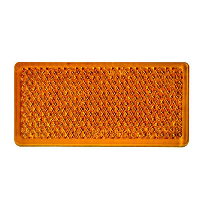 Световозвращатель 200-00 универсальный ЖЕЛТЫЙ 2-х сторонний скотч (ТАС)