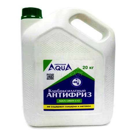Антифриз AQUA GREEN G12 (зеленый) 20 кг