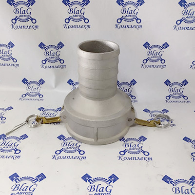 Камлок тип C AL4030 (4"-3") (100мм-75мм) (розетка с концом под рукав) переходной