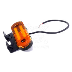 Фонарь габаритный 147-00-1 желтый с неоновым маркерным светом (2 полосы) и кронштейном (ТАС)