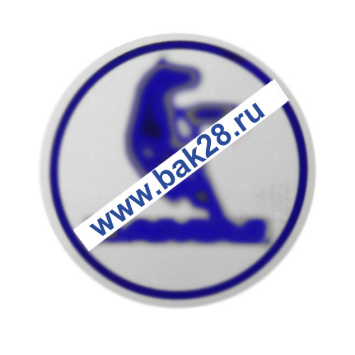 Наклейка светоотражающая KAMAZ круг, Синий 14304012 (14831)