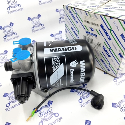 Осушитель с РДВ и подогревом 24В WABCO 4324101020 (черный)