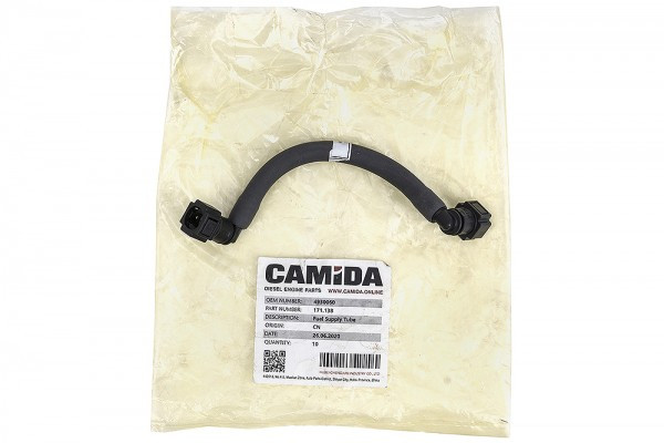 Трубка подачи топлива к ТНВД 2-ая КАМАЗ, НЕФАЗ дв. Cummins ISBe Евро 3 4930060 (CAMIDA)
