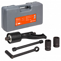 Гайковерт механич. ( Мясорубка ) 1" 4800Нм 1:56 с головками 32 и 33мм пласт. кейс (AT-MW-04)