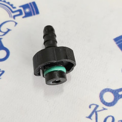 Штуцер быстросъемный топливопровода (прямой, боковой фиксатор) D12-ID6-180  6х8