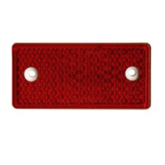 Световозвращатель 201-02 универсальный КРАСНЫЙ с отверстиями (ТАС)