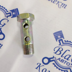 Болт штуцер М16х1,5 с двумя отверстиями (20970)