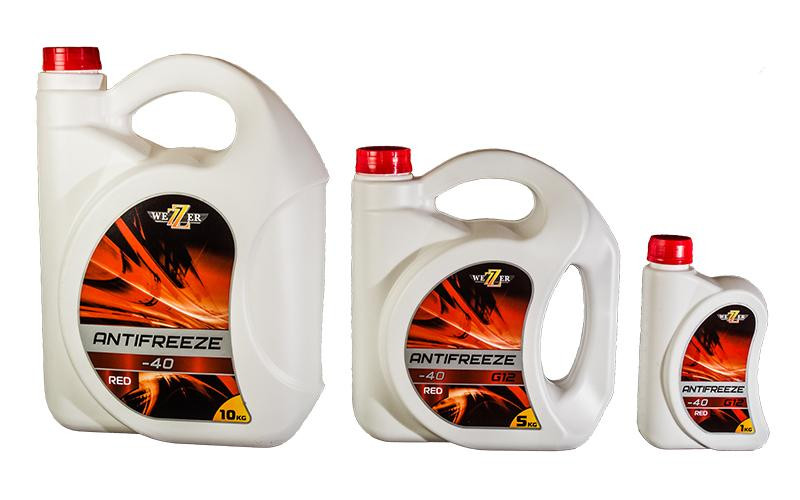 Антифриз WEZZER G12 красный (30кг) 4609995