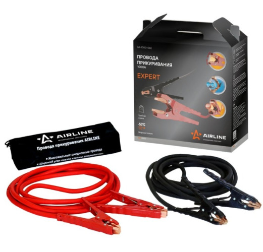 Провода прикуривания 1000A EXPERT PRO (5м, 12/24В, кейс) (SA100006EK)