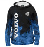 Толстовка мужская (худи) VOLVO размер 4XL