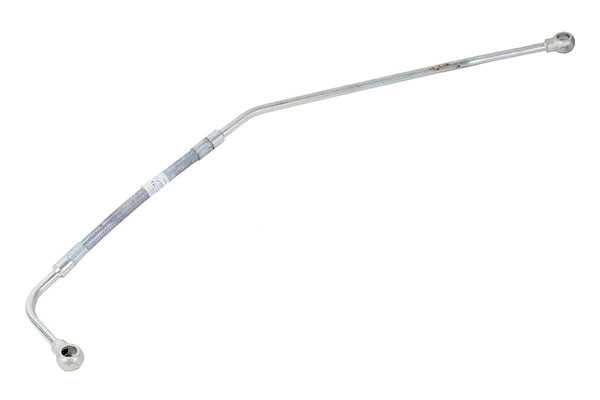 Трубка подвода масла к ТКР соеденит. (в оплетке) длинная 740.21-1118310 (ГОСТ КС)