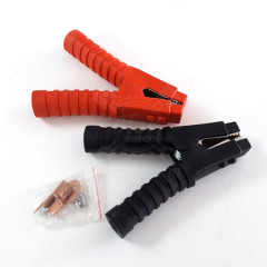 Зажим клеммы АКБ (крокодил) 500А 200 мм (к-т 2шт.) REXANT, 16-0025