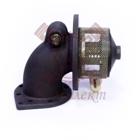 Клапан донный DN-80 (HDV-80NS) 3" (мех. упр, с квадратным фланцем, 4 отв.)