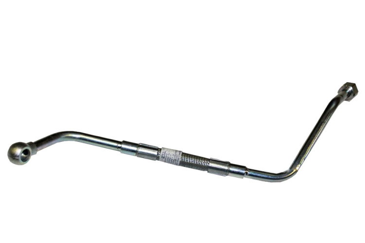 Трубка подвода масла к ТКР соеденит. (в оплетке) короткая 740.21-1118290 ( ГОСТ КС)